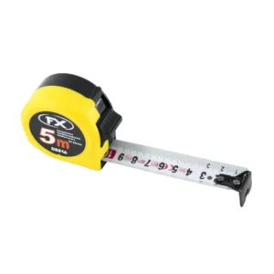 Miara zwijana stalowa 5m 25mm żółto-czarna sprzęt pomiarowy Białogard